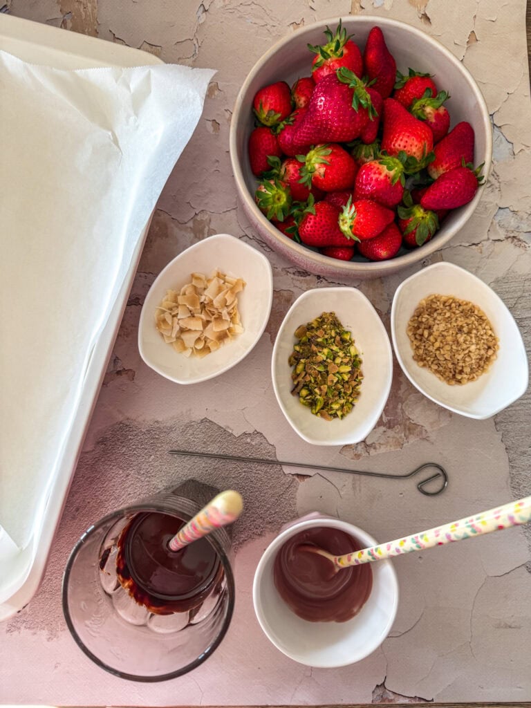 Schoko-Erdbeeren Rezept