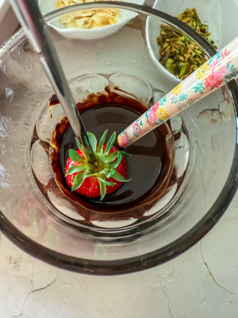 Schoko-Erdbeeren Rezept