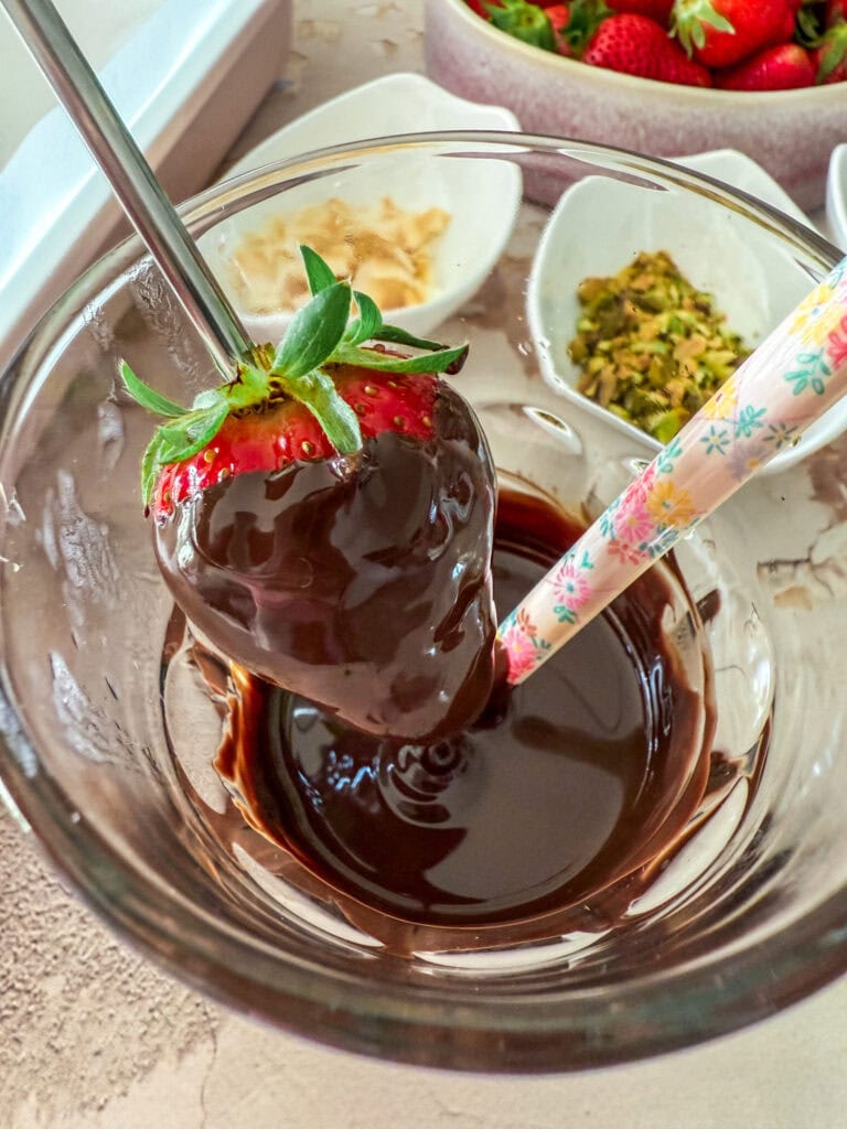 Schoko-Erdbeeren Rezept