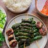 Chả Lá Lốt - vietnamesische Hackfleichröllchen in Pfefferblättern