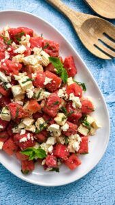 Rezept Wassermelonen-Feta-Salat