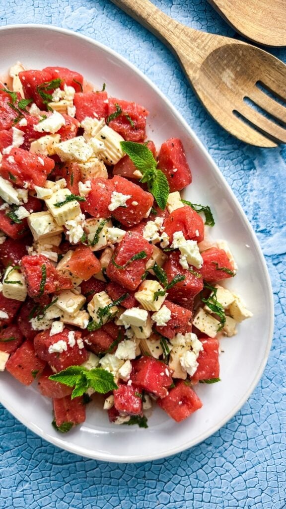 Rezept Wassermelonen-Feta-Salat