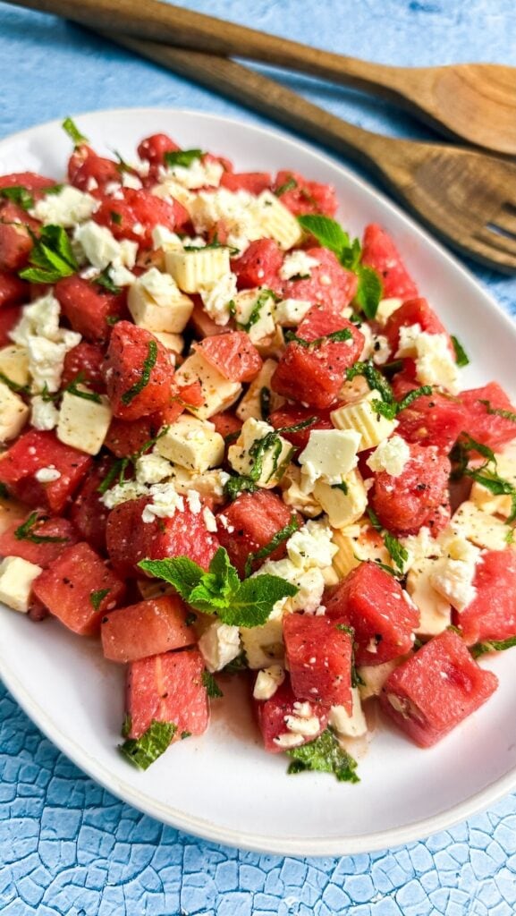 Wassermelonen-Salat-Feta
