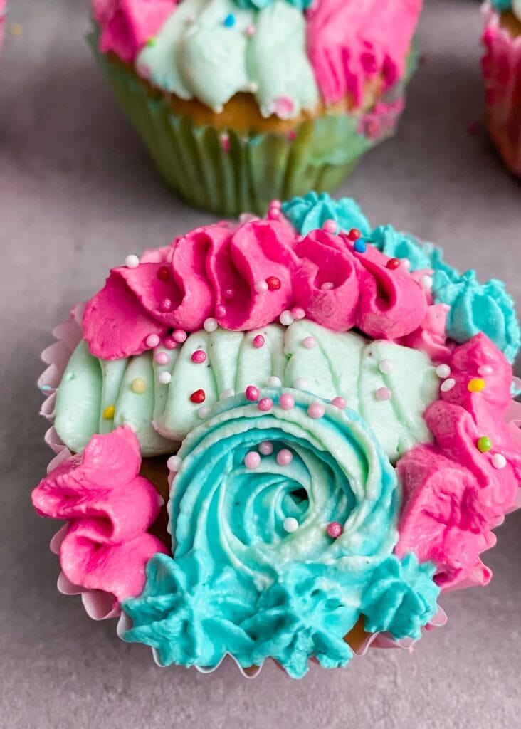 Gender Reveal Party Cupcakes Rezept