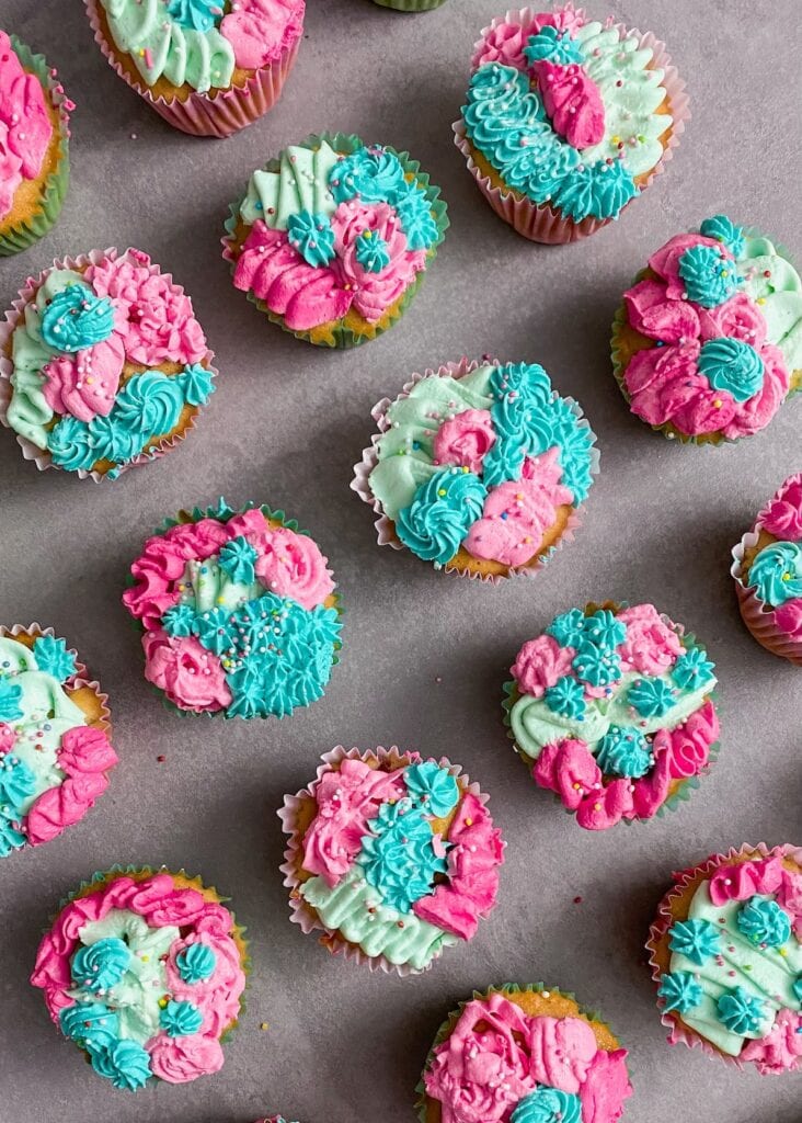 Gender Reveal Party Cupcakes Rezept