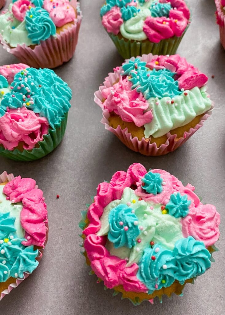 Gender Reveal Party Cupcakes Rezept