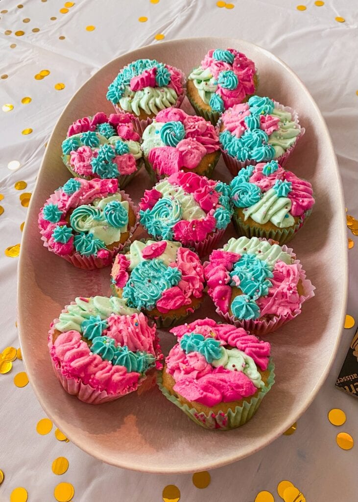Gender Reveal Party Cupcakes Rezept