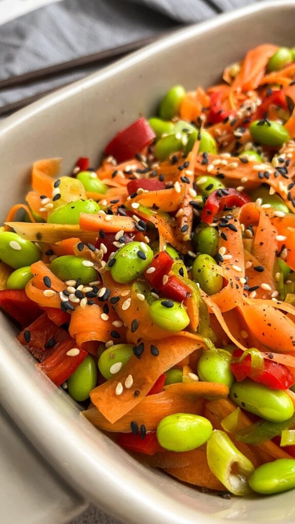 High Protein Edamame Salat