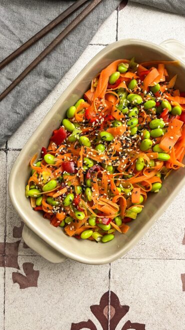 High Protein Edamame Salat