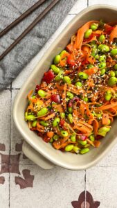 High Protein Edamame Salat