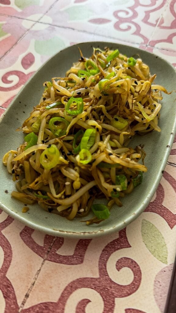 Sojasprossen Beilagensalat