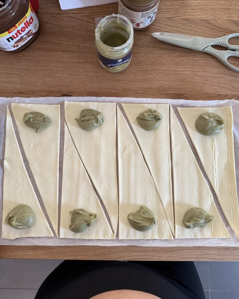 Pistaziencroissants