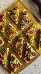 Pizzatoast aus dem Airfryer