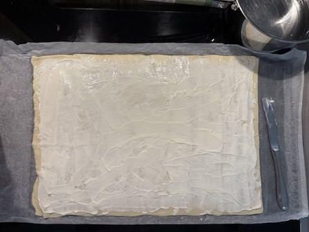 Bärlauchschnecken rollen