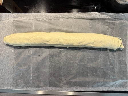 Bärlauchschnecken rollen