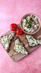 Proteinreich-Hähnchensalat