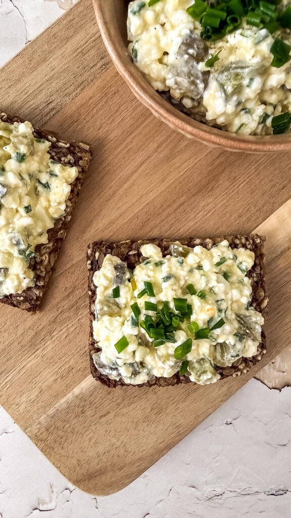 Eiersalat fettarm und high protein