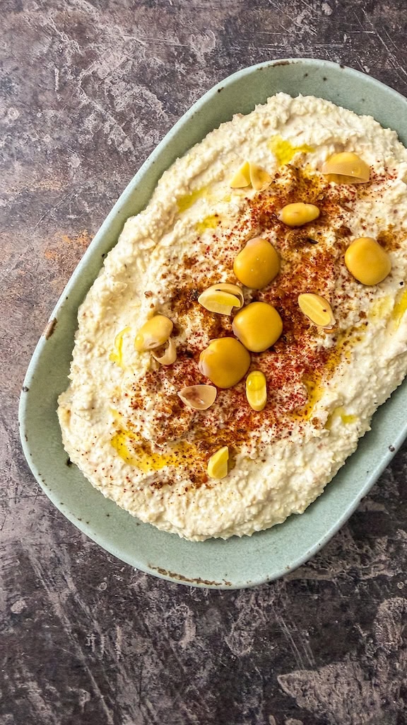 Lupinen Hummus high protein